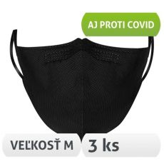 Respirátor FFP2 Respilon RespiPro Carbon z nanovlákien 3ks veľkosť M