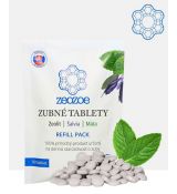 ZEOZOE zubné tablety REFILL – mätové, 90 tabliet