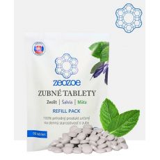 ZEOZOE zubné tablety REFILL – mätové, 90 tabliet